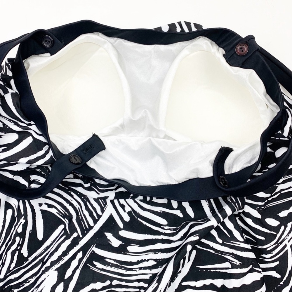 Maxine of Hollywood Bandeau tankini swimsuit top - Picture 6 of 8